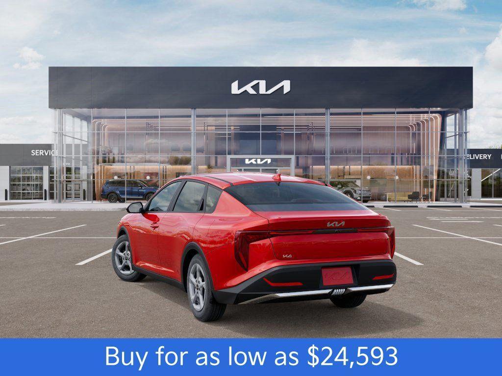 new 2025 Kia K4 car, priced at $24,593