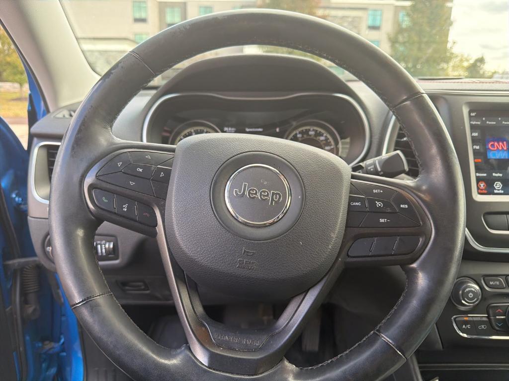 used 2021 Jeep Cherokee car, priced at $20,680