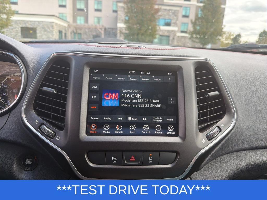 used 2021 Jeep Cherokee car, priced at $20,680