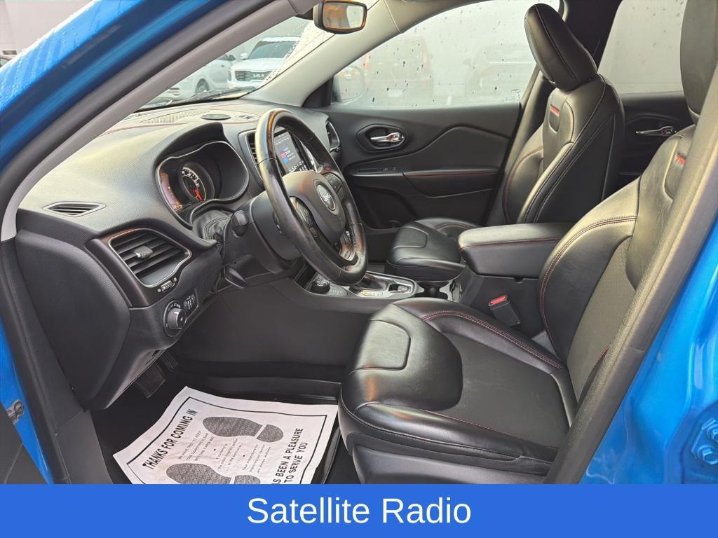 used 2021 Jeep Cherokee car, priced at $19,400