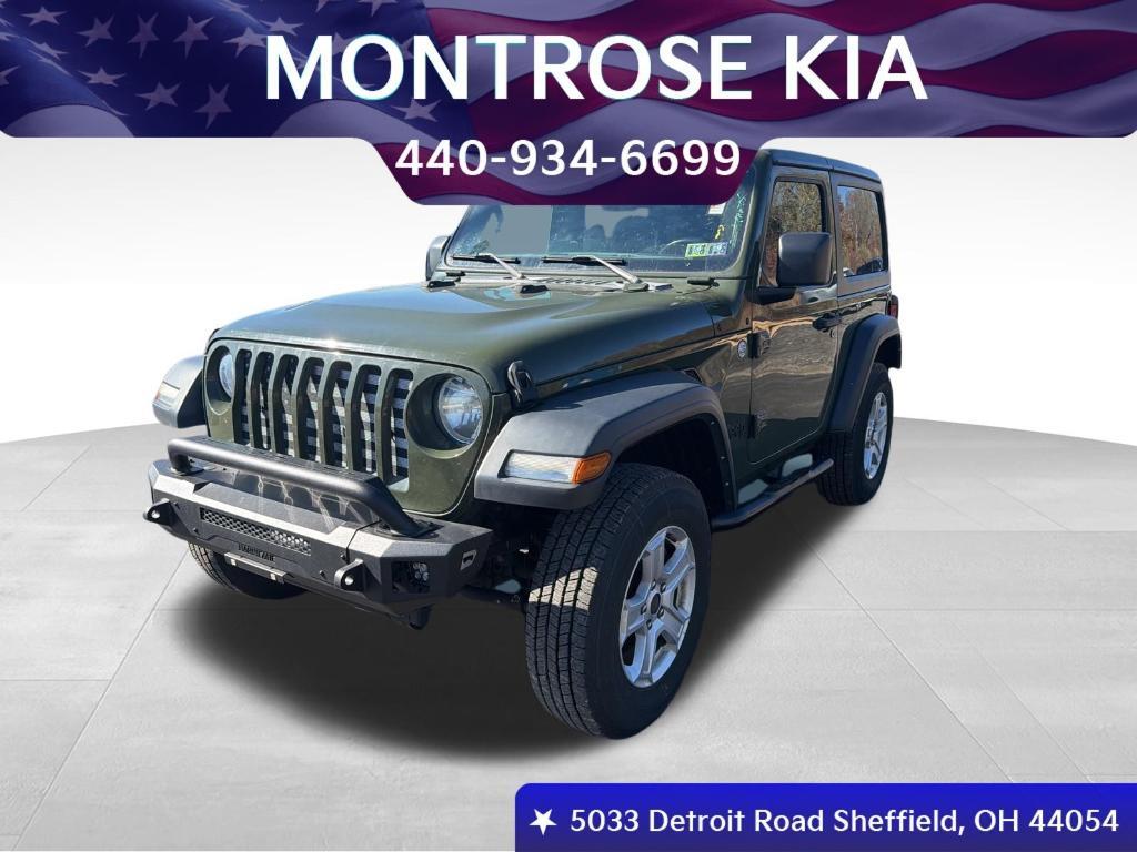 used 2021 Jeep Wrangler car, priced at $23,380