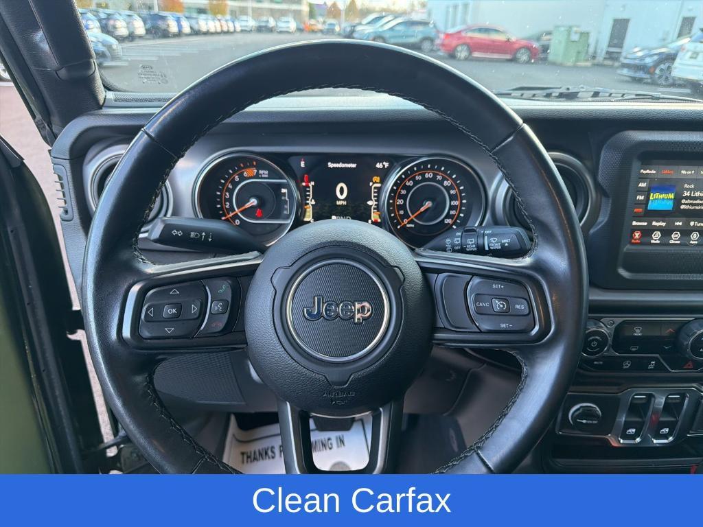 used 2021 Jeep Wrangler car, priced at $24,250