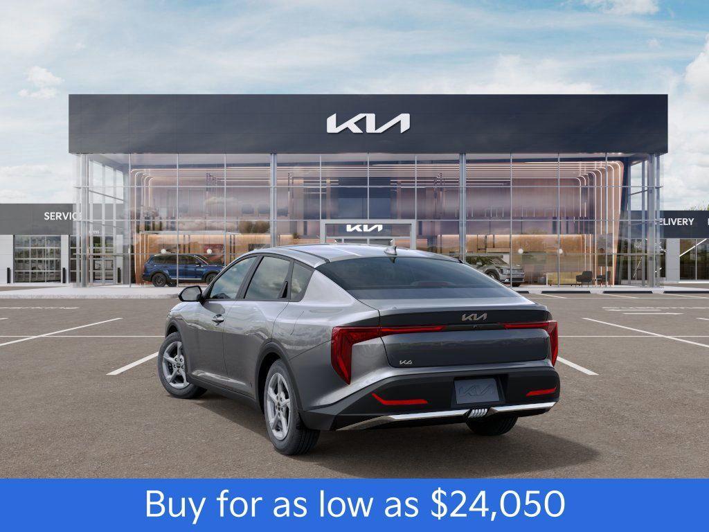 new 2025 Kia K4 car, priced at $24,050