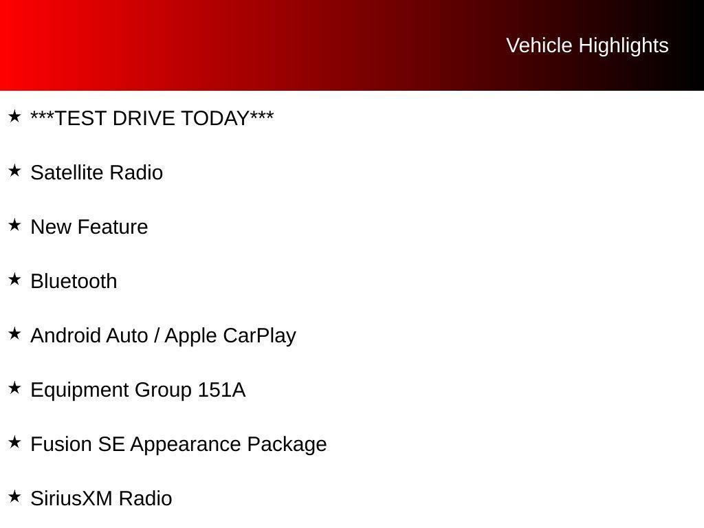 used 2020 Ford Fusion car, priced at $14,794