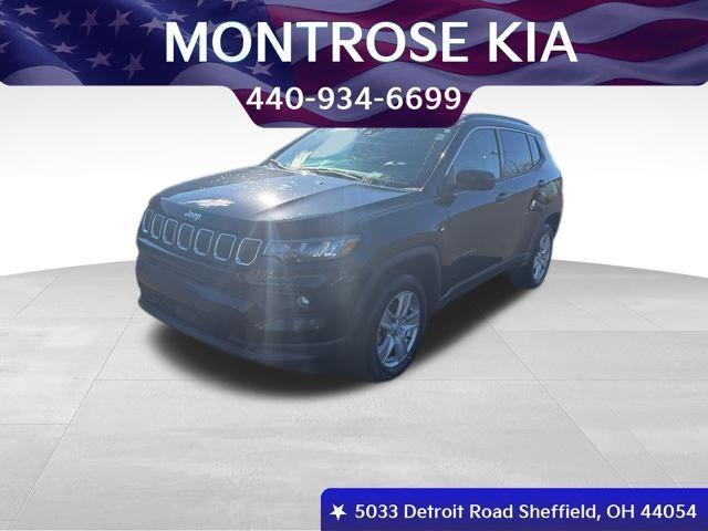 used 2022 Jeep Compass car, priced at $19,858