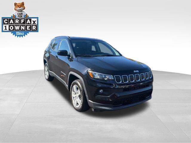 used 2022 Jeep Compass car, priced at $19,500