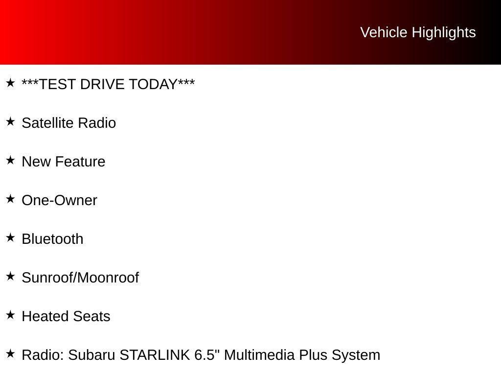 used 2024 Subaru Forester car, priced at $23,680