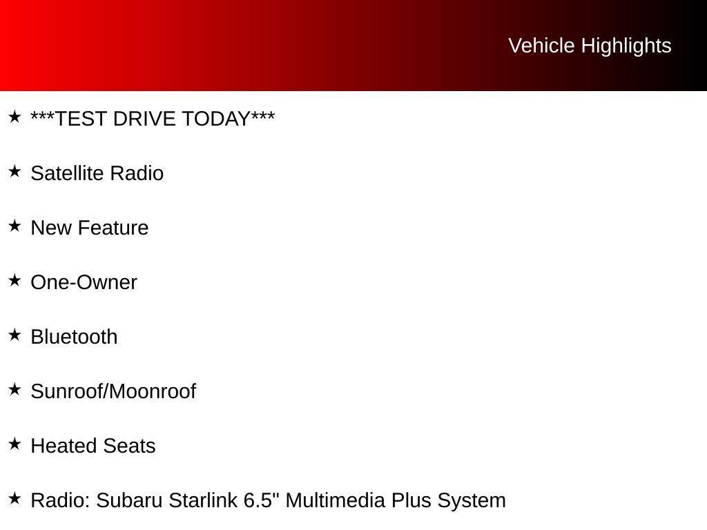 used 2023 Subaru Forester car, priced at $23,191