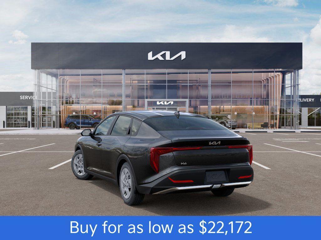 new 2025 Kia K4 car, priced at $22,172