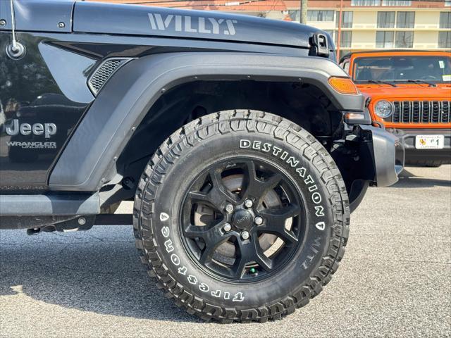 used 2021 Jeep Wrangler car, priced at $35,545