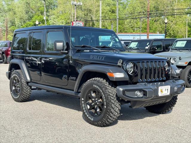 used 2021 Jeep Wrangler car, priced at $35,545