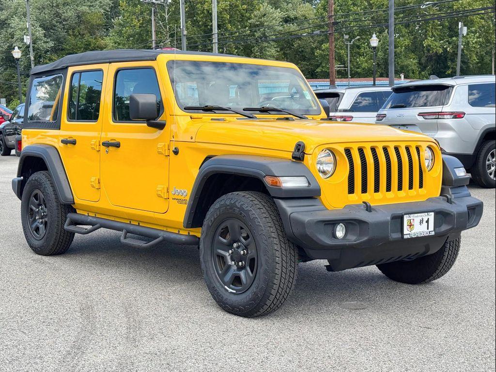 used 2021 Jeep Wrangler Unlimited car, priced at $25,999
