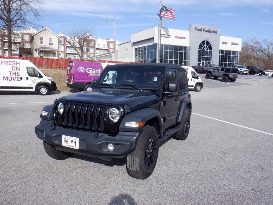 used 2020 Jeep Wrangler car, priced at $31,419
