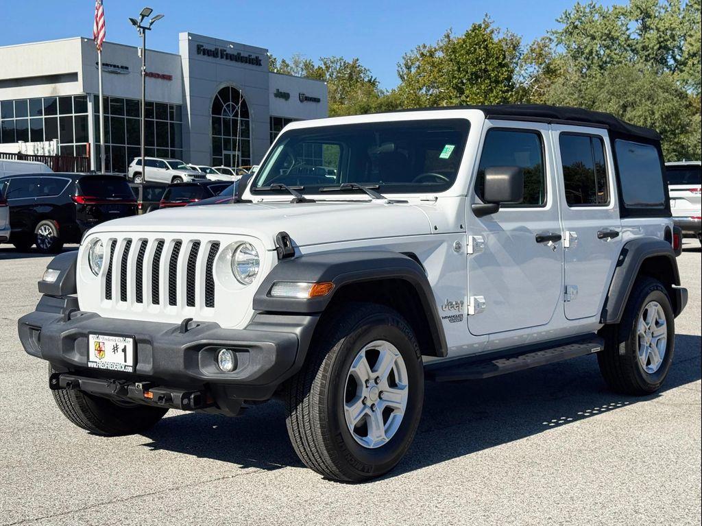 used 2018 Jeep Wrangler Unlimited car, priced at $25,377