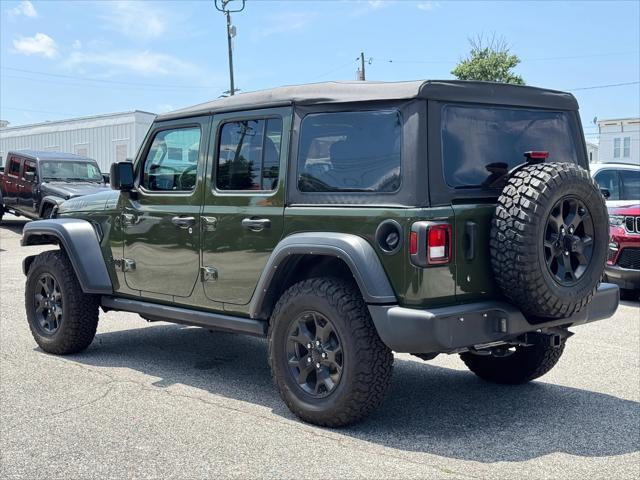 used 2022 Jeep Wrangler Unlimited car, priced at $32,996