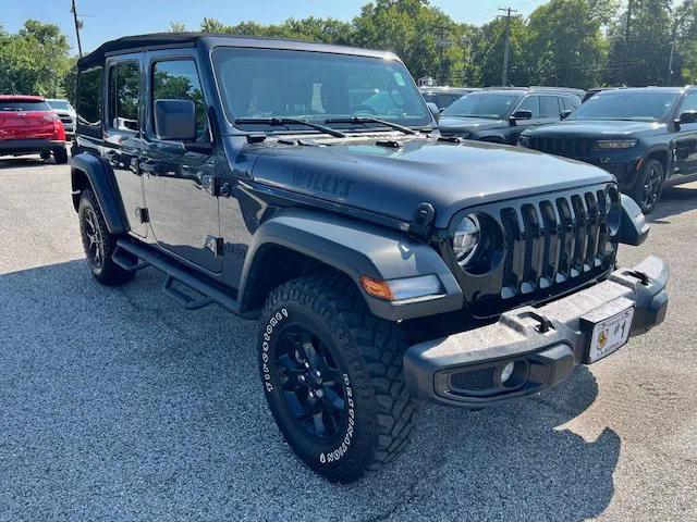 used 2021 Jeep Wrangler car, priced at $36,003