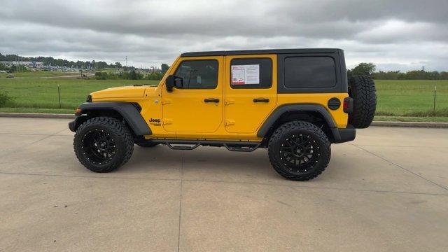 used 2021 Jeep Wrangler Unlimited car, priced at $48,995