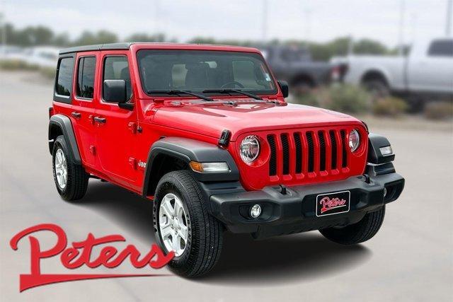 used 2020 Jeep Wrangler Unlimited car, priced at $30,161
