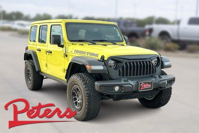 used 2022 Jeep Wrangler Unlimited car, priced at $46,995