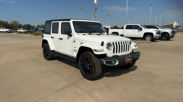 used 2023 Jeep Wrangler 4xe car, priced at $39,995