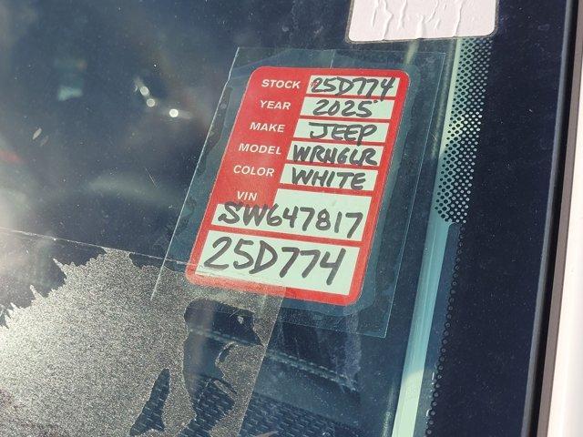 new 2025 Jeep Wrangler car, priced at $69,848