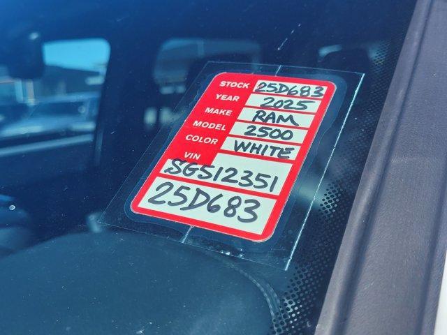 new 2025 Ram 2500 car, priced at $79,995