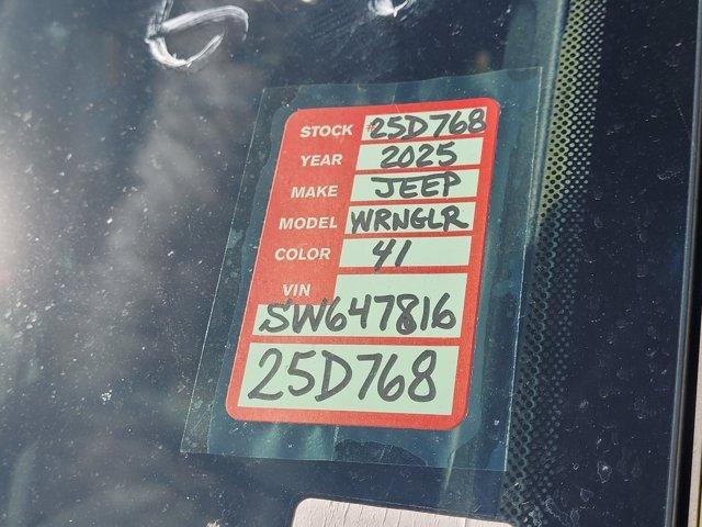 new 2025 Jeep Wrangler car, priced at $70,431