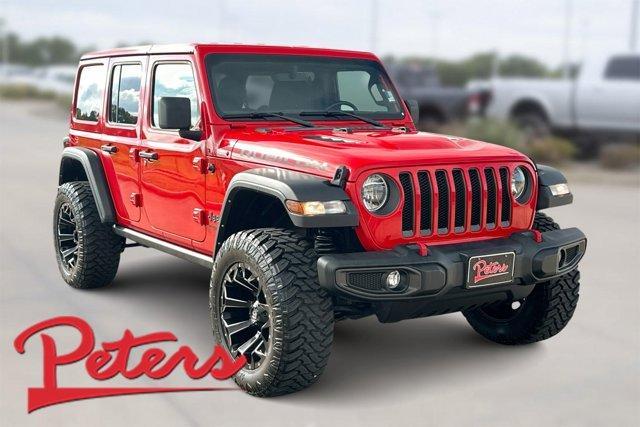 used 2022 Jeep Wrangler Unlimited car, priced at $37,500