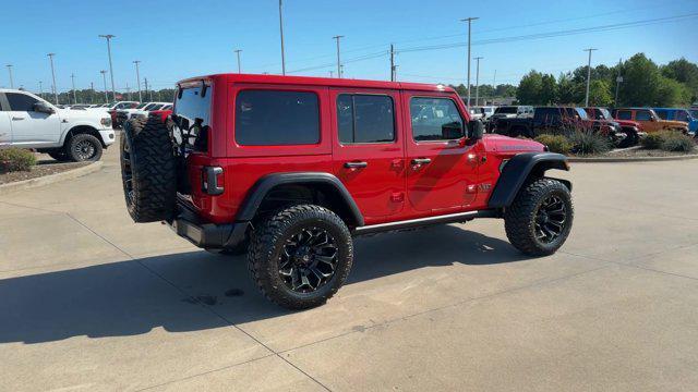 used 2022 Jeep Wrangler Unlimited car, priced at $45,000