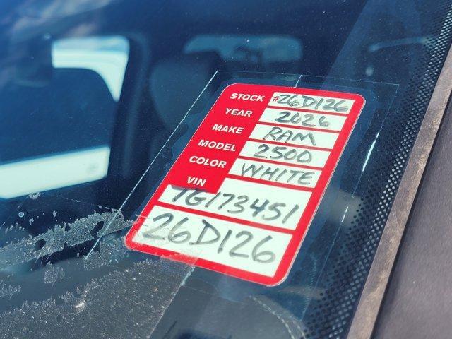 new 2026 Ram 2500 car, priced at $73,995