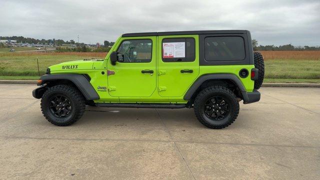 used 2021 Jeep Wrangler Unlimited car, priced at $33,995