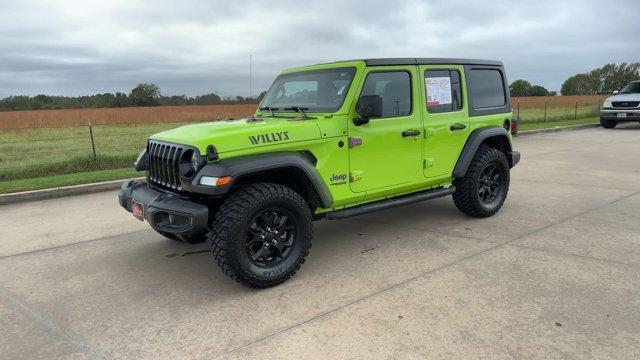 used 2021 Jeep Wrangler Unlimited car, priced at $33,995