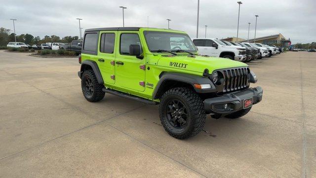 used 2021 Jeep Wrangler Unlimited car, priced at $33,995