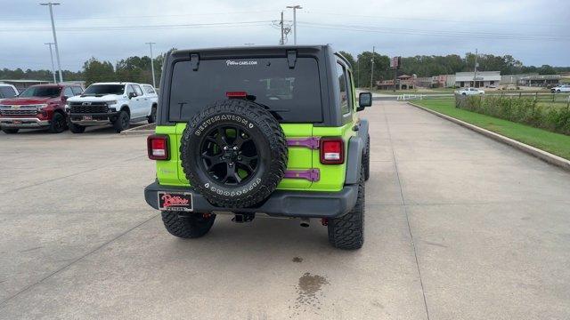 used 2021 Jeep Wrangler Unlimited car, priced at $33,995