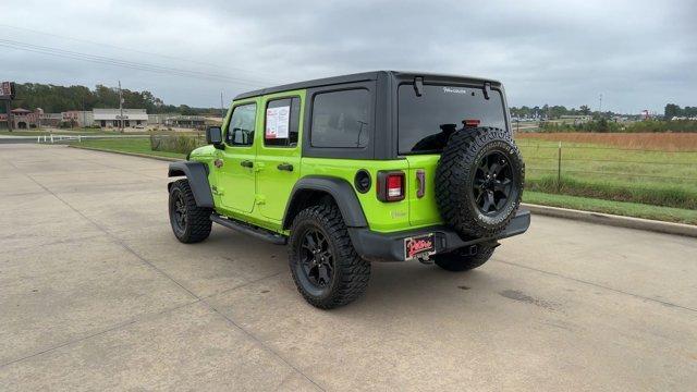 used 2021 Jeep Wrangler Unlimited car, priced at $33,995