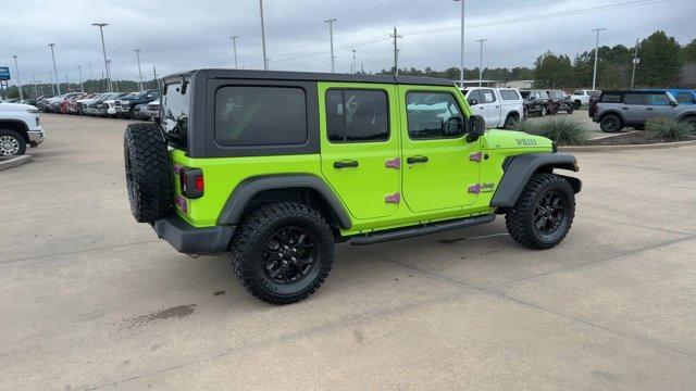 used 2021 Jeep Wrangler Unlimited car, priced at $33,995