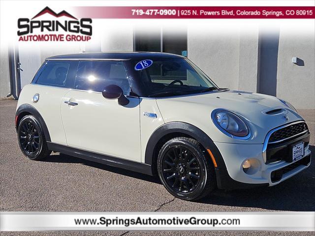 used 2018 MINI Hardtop car, priced at $16,998