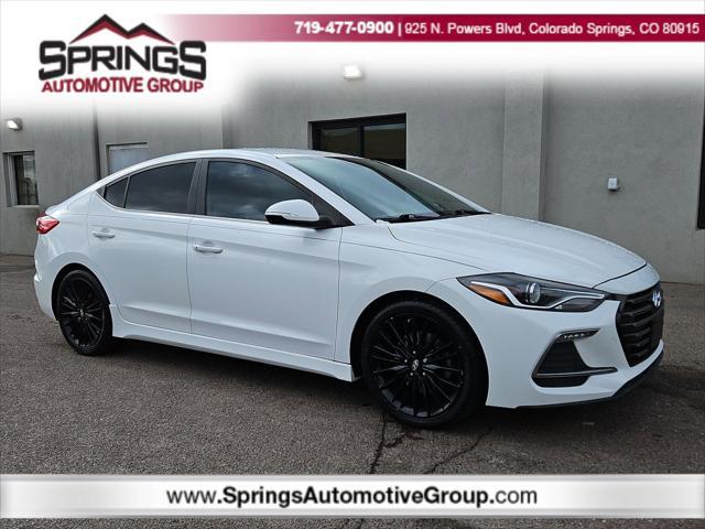 used 2017 Hyundai Elantra car, priced at $13,297