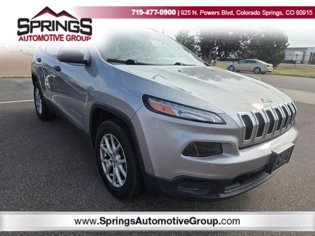 used 2017 Jeep Cherokee car, priced at $12,998