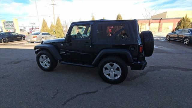 used 2015 Jeep Wrangler car, priced at $16,097