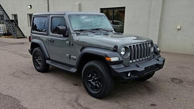 used 2020 Jeep Wrangler car, priced at $27,197