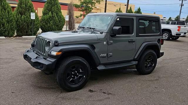 used 2020 Jeep Wrangler car, priced at $27,197