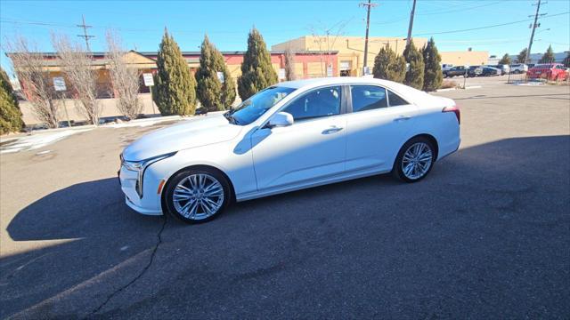 used 2024 Cadillac CT4 car, priced at $34,994