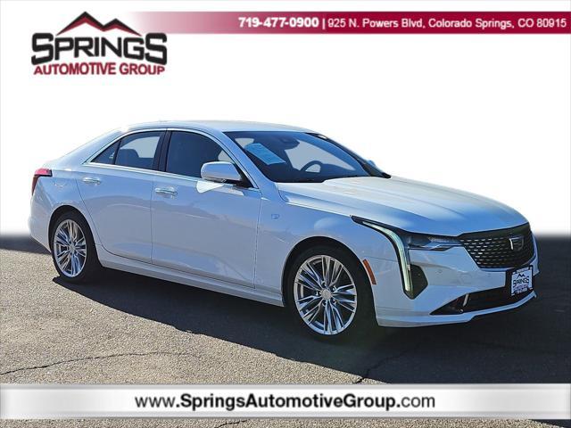 used 2024 Cadillac CT4 car, priced at $34,994