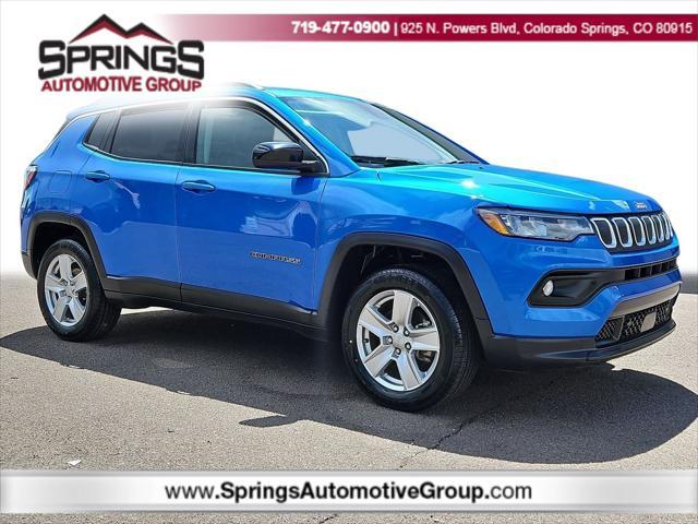used 2022 Jeep Compass car, priced at $22,299