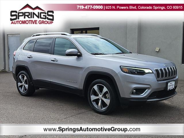 used 2020 Jeep Cherokee car, priced at $24,599