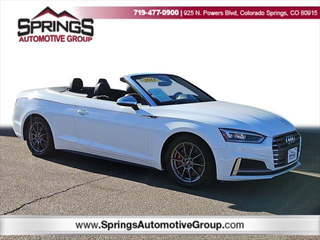 used 2018 Audi S5 car, priced at $27,994