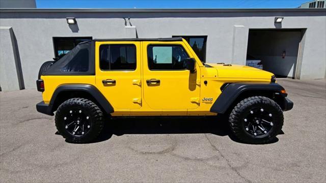 used 2020 Jeep Wrangler Unlimited car, priced at $26,998