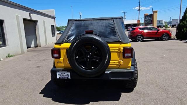 used 2020 Jeep Wrangler Unlimited car, priced at $26,998