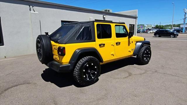 used 2020 Jeep Wrangler Unlimited car, priced at $26,998